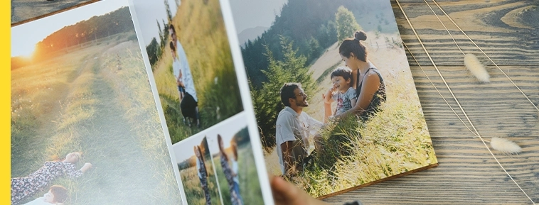 Pehmeäkantinen valokuva-albumi